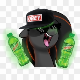 Obey Snapback Hats, HD Png Download - mountain dew transparent png