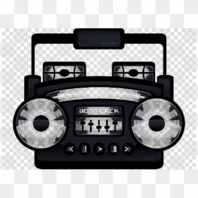 Boombox Clip Art Png, Transparent Png - cassette tape png