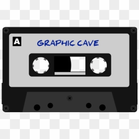 Radio Tape Vector Png, Transparent Png - cassette tape png