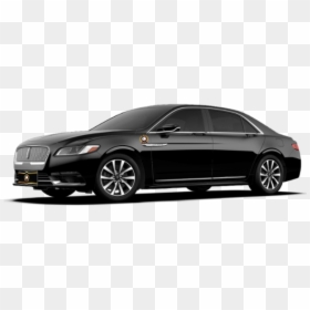 2018 Black Lincoln Continental, HD Png Download - car front png