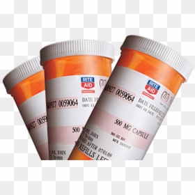 Rite Aid Prescription Bottle, HD Png Download - pill bottle png