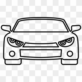 Icon, HD Png Download - car front png