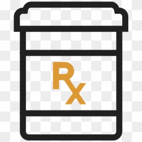Pill Bottle Icon Png, Transparent Png - pill bottle png