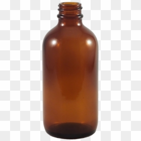 Rockefeller Century Oval Amber Glass Bottle, HD Png Download - pill bottle png