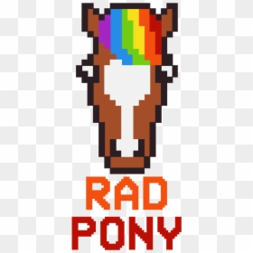 Pixel Art Licorne, HD Png Download - vhs overlay png