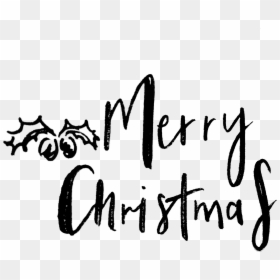 Calligraphy, HD Png Download - merry christmas text png
