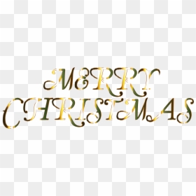 Merry Christmas No Background, HD Png Download - merry christmas text png