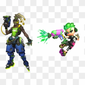 Splatoon 2 Inkling Boy Png, Transparent Png - lucio png