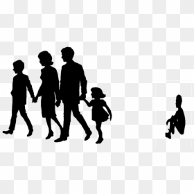 Transparent Background Family Clipart, HD Png Download - family silhouette png