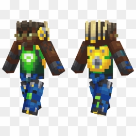 Overwatch Lucio Minecraft Skin, HD Png Download - lucio png