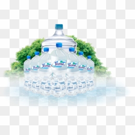 Mineral Water Bottle Banner, HD Png Download - mineral water can png