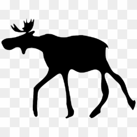 Elk Clip Art, HD Png Download - family silhouette png