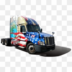 Trailer Truck, HD Png Download - semi truck png