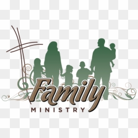 Family Ministry Png, Transparent Png - family silhouette png