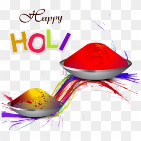 Happy Holi Logo Png, Transparent Png - happy holi text png
