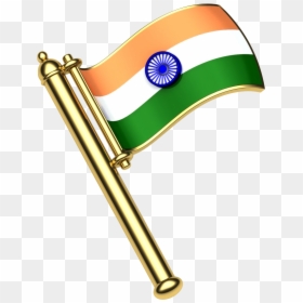India Independence Day Brooch, HD Png Download - indian flag chakra png