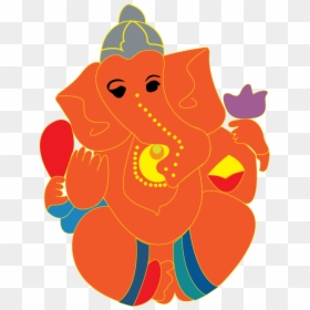 Illustration, HD Png Download - ganpati vector png