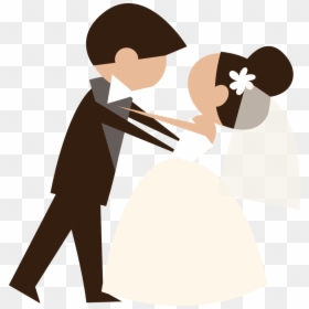Husband Wife, HD Png Download - wedding couple clipart png