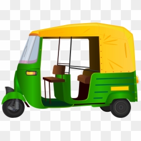 Auto Rickshaw Png, Transparent Png - indian truck png