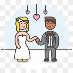 Icon, HD Png Download - wedding couple clipart png