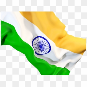 Indian Waving Flag Png, Transparent Png - flag of india png