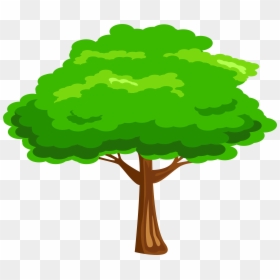 Cartoon Transparent Tree Png, Png Download - green mango png