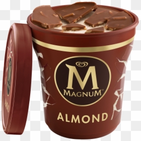 Magnum Salted Caramel Ice Cream, HD Png Download - badam png