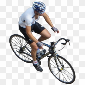 Bicycle Top View Png, Transparent Png - hero bike png