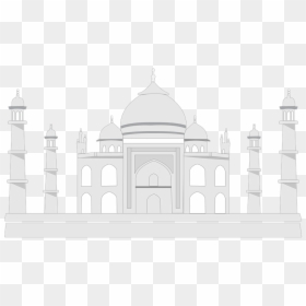 Taj Mahal Animasi Png, Transparent Png - tajmahal png