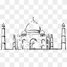 Clipart Taj Mahal Vector, HD Png Download - tajmahal png
