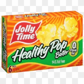 Jolly Time Healthy Pop Information, HD Png Download - popcorn bag png