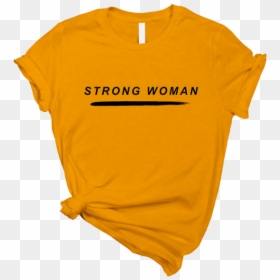 Donut Grow Up T Shirt, HD Png Download - strong woman png