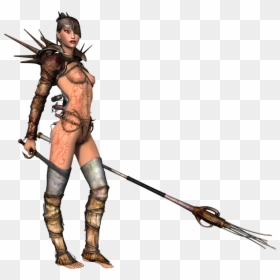 Girl Warrior Png, Transparent Png - strong woman png