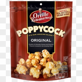 Poppycock Popcorn, HD Png Download - popcorn bag png