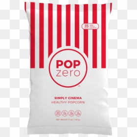 Pop Zero Popcorn, HD Png Download - popcorn bag png