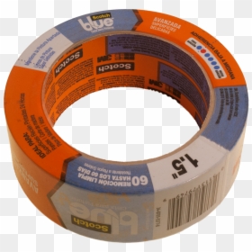 Blue Painters Masking Tape 1 1/2 X 40ft New - Label, HD Png Download - cinta azul png