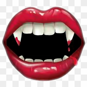 Boca De Vampiro , Png Download - Vampire Mouth Clipart, Transparent Png - vampiro png