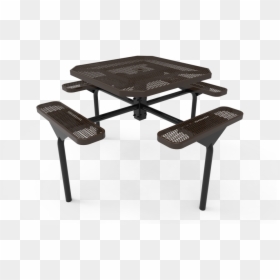 Octagon Nexus Pedestal Table With Diamond Pattern - Perforated Metal, HD Png Download - octagon pattern png