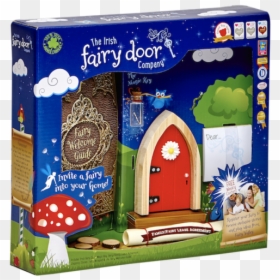 Irish Fairy Door Blue, HD Png Download - fairy house png