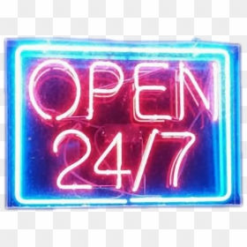 #open #24/7 #sign - Open 24 7 Sign Png, Transparent Png - 24 7 png
