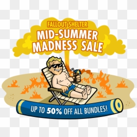 Fallout Vacation, HD Png Download - hot deals png