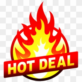 Hot Deal Vector, HD Png Download - hot deals png
