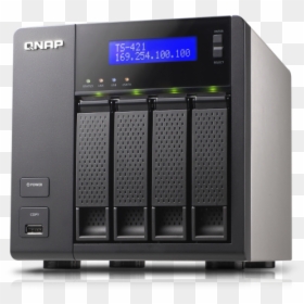 Qnap Ts 421, HD Png Download - servidor png