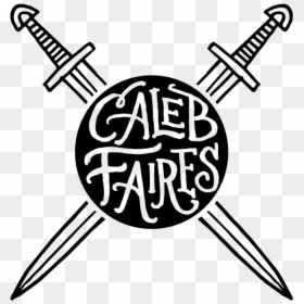 Custom Hand-lettered Rubber Stamp Badge Caleb Faires, HD Png Download - hand stamp png