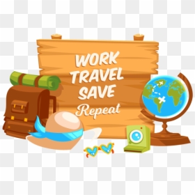 Traveling Clipart Vector - Tour And Travel Png, Transparent Png - travel clipart png