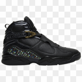 Air Jordan 8 Tinker Gs, HD Png Download - black confetti png