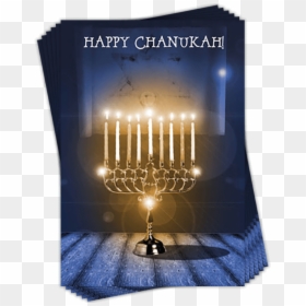 Happy Chanukah - Jewish Candle Holder, HD Png Download - happy hanukkah png