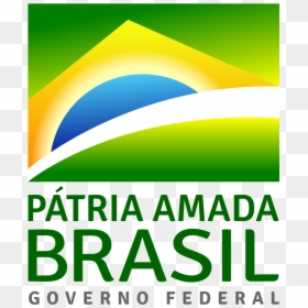 Logo Governo Federal Vetor, HD Png Download - bandeira do brasil estilizada png