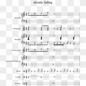 Sheet Music, HD Png Download - fading line png