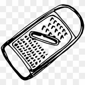 Grater - Cheese Grater Clipart Black And White, HD Png Download - cheese grater png